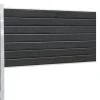 Kirkedal by TreeTops Komposithegn|Kirkedal galvaniseret hegn K1 tilkøbssæt 90 x 180 cm
