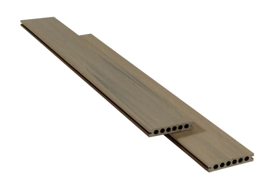 Kirkedal by TreeTops Terrassebrædder|Kirkedal Heimdal terrassebrædder komposit 22x130x4000 mm Oak/Hardwood