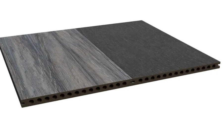 Kirkedal by TreeTops Terrassebrædder|Kirkedal Heimdal terrassebrædder komposit 22x300x6000 mm Black/Grey