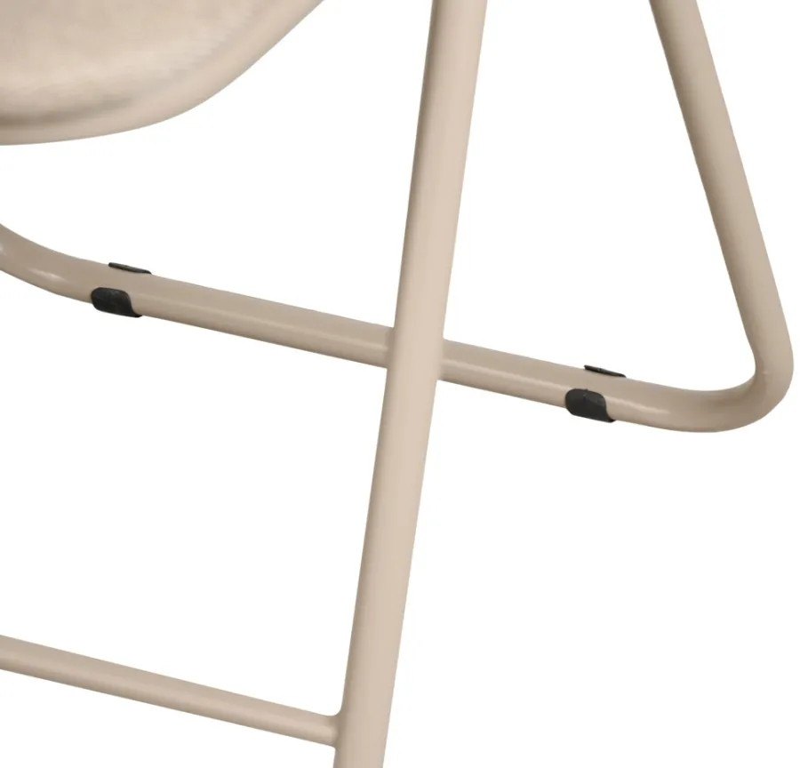 DAY Boligindretning|Klapstol polstret lys/sand - Lys sand