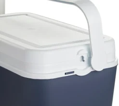 Sunlife® Sæsonafslutning|Campingudstyr|Køleboks 24 liter Monaco - Grå/hvid