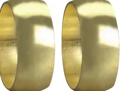 Fittings Til Rør|Klemring til kobberrør messing 10 mm 2-pk.