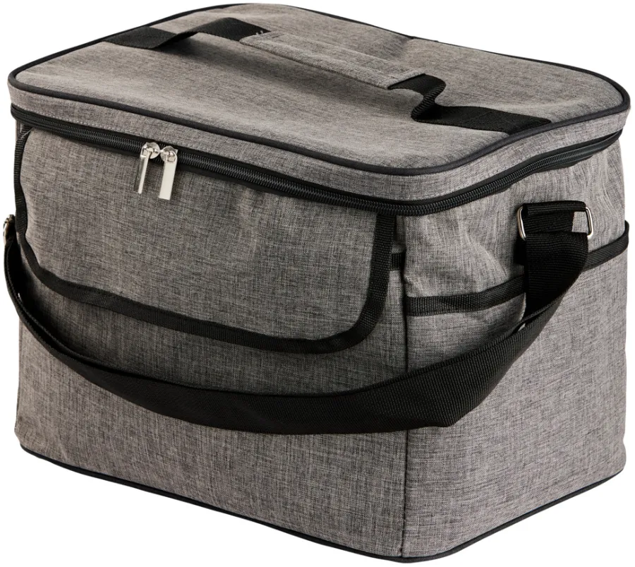 Sunlife® Sæsonafslutning|Campingudstyr|Køletaske 19 liter Lyon - Grå