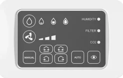 Klimair Varmegenvinding|UNOKLIMA Remotepanel 100