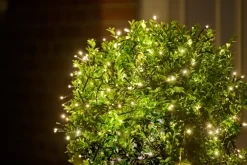 Stemning® Dekorativ Belysning - Udendørs|Klyngelys Basis 192 LED m/blink varm hvid 4 meter