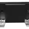HOME it Knager & Knagerækker|Knagerække flex sort 6 knager 48,4 cm