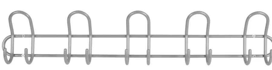 HOME it Knager & Knagerækker|Knagerække P-5 satin 68,5 cm