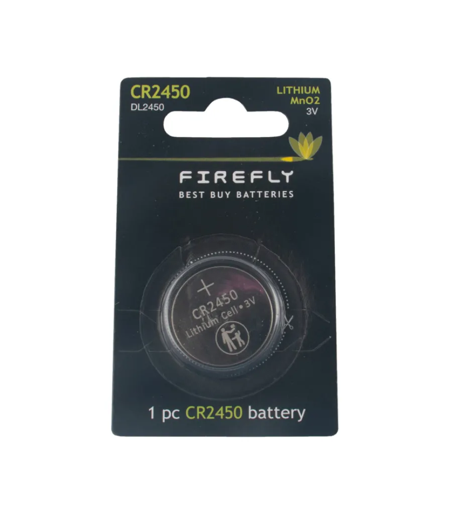Firefly Knapcellebatterier|Knapcellebatteri 1-pk. CR2450 -