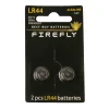 Firefly Knapcellebatterier|Knapcellebatteri 2-pk. LR44 -