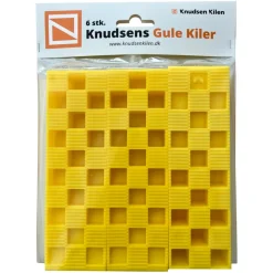 Knudsen Kilen Kiler|kile - 6 stk. Gul