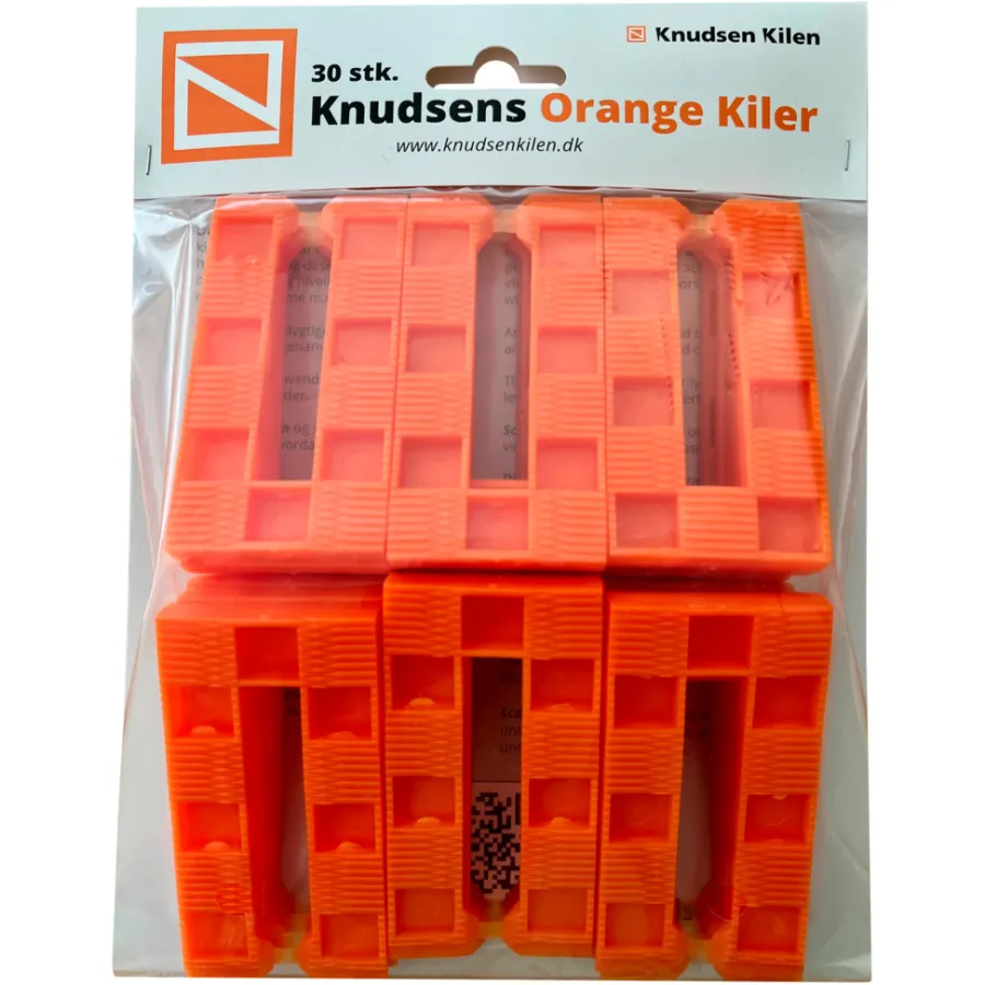 Knudsen Kilen Kiler|kile - 30 stk. Orange