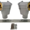 Fittings Til Rør|Koblingsdåse dobbelt fast mur 1/2" x 15 mm