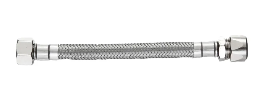 Flexslanger|Kombi Flex forlængerslange 50 cm 10 mm x 3/8" omløber