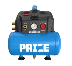 PRIZE® Kompressor|Kompressor støjsvag 0,75 Hk 6 liter -