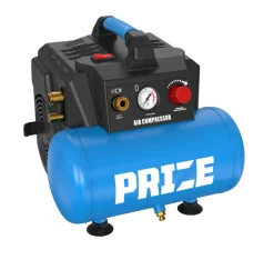 PRIZE® Kompressor|Kompressor støjsvag 0,75 Hk 6 liter -