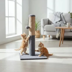 PetZone Hunde- Og Katteartikler|Kradsetræ til katte 30 x 30 x 50 cm