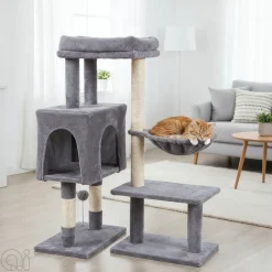 PetZone Hunde- Og Katteartikler|Kradsetræ 75 x 45 x 97 cm -