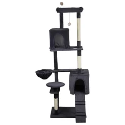 PetZone Hunde- Og Katteartikler|Kradsetræ XXL 180 x 58 x 45 cm -