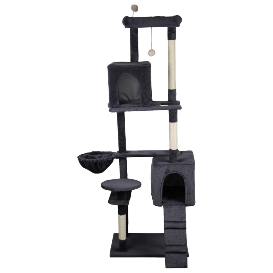 PetZone Hunde- Og Katteartikler|Kradsetræ XXL 180 x 58 x 45 cm -