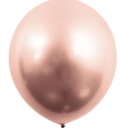 Pynt & Festudstyr|Kromballon 30 cm 4 stk. rose guld