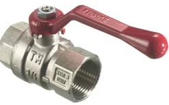 Haner & Ventiler|Kuglehane 1/2" muffe/muffe L-greb