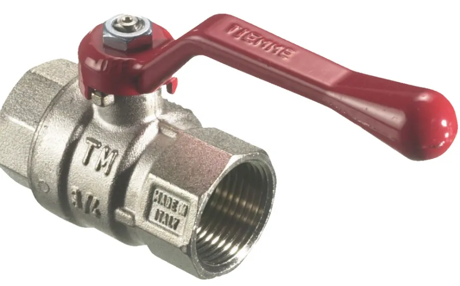 Haner & Ventiler|Kuglehane 1/2" muffe/muffe L-greb