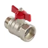 Haner & Ventiler|Kuglehane 3/4" muffe/nippel T-greb