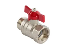 Haner & Ventiler|Kuglehane 3/4" muffe/nippel T-greb