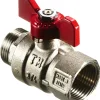Haner & Ventiler|Kuglehane 1/2" muffe/nippel T-greb