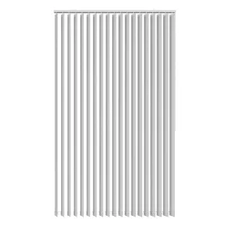 Lamelgardiner|Lamelgardin 250 x 250 cm Hvid