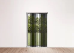 Lamelgardiner|Lamelgardin 150 x 250 cm Sort
