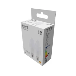 Led-Pærer|LED-kertepære 5 W E14 2-pk.