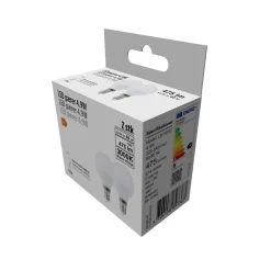 Led-Pærer|LED-kronepære 4,9 W E14 2-pk.