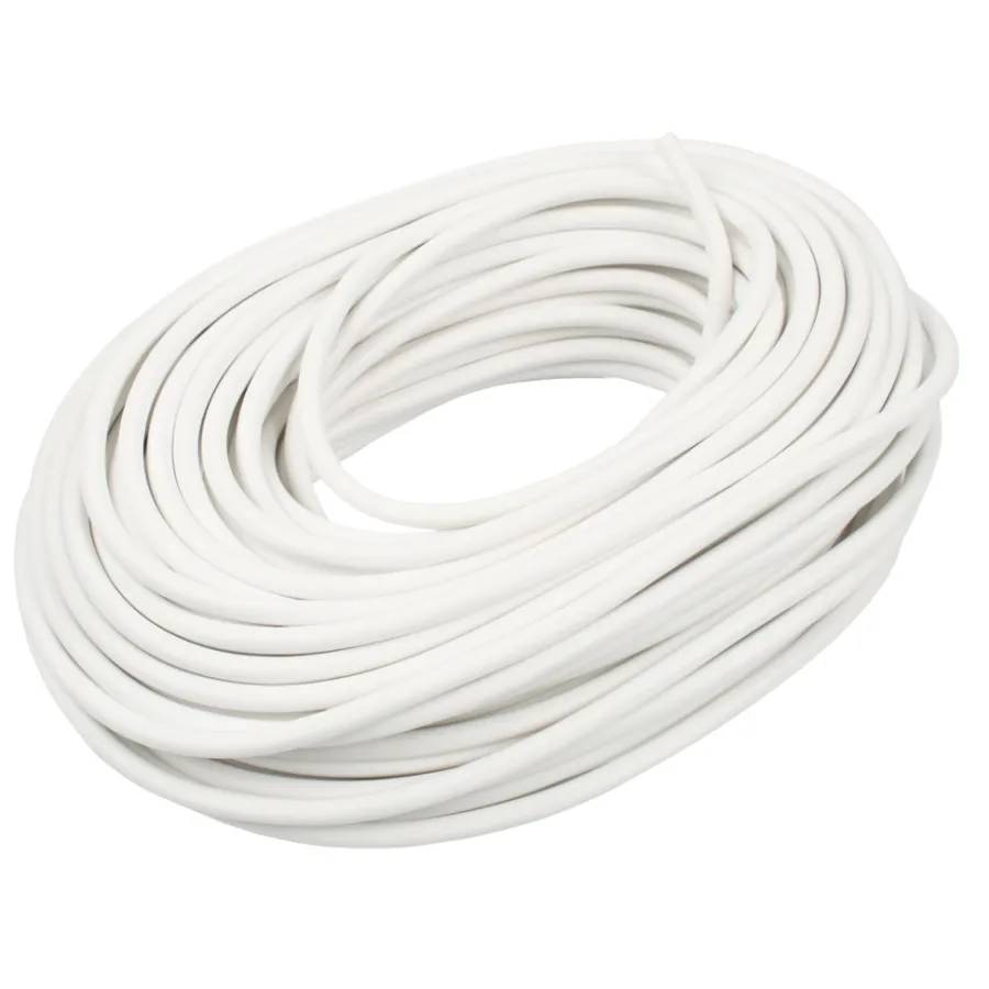 Elworks Kabler & Ledninger|Ledning flad hvid 2 x 0,75 mm² 10 meter -