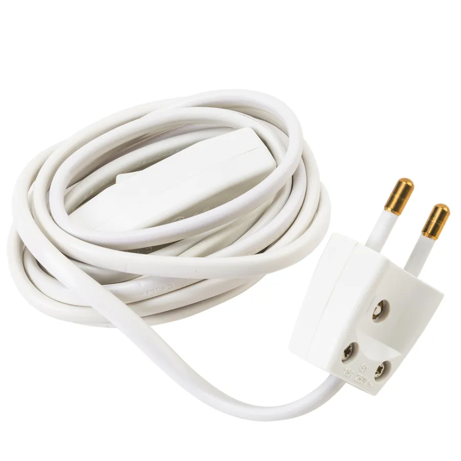 Elworks Kabler & Ledninger|Ledning m/afbryder og stikprop 2 meter -