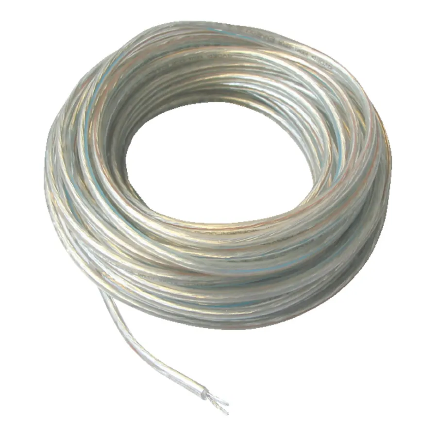 Elworks Kabler & Ledninger|Ledning rund 2 x 0,75 mm² 10 m - Transparent