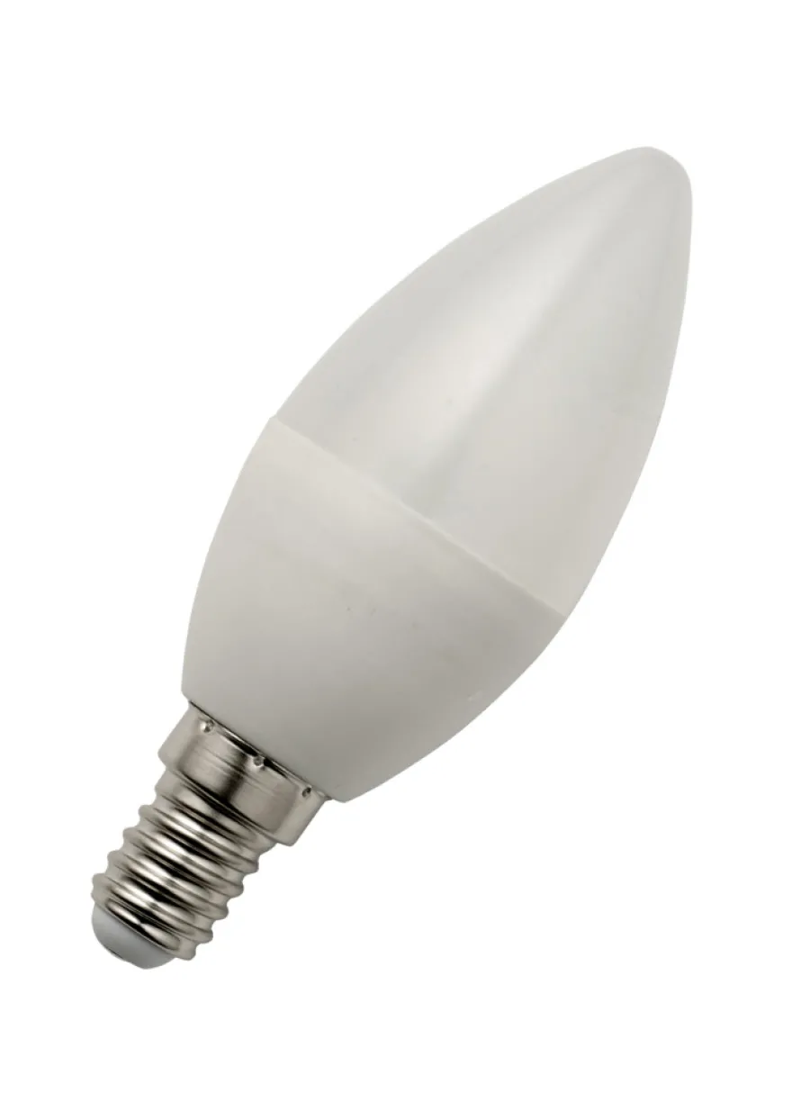 Led-Pærer|LED-sparepære kerte E14 6 W dæmpbar 2-pk.