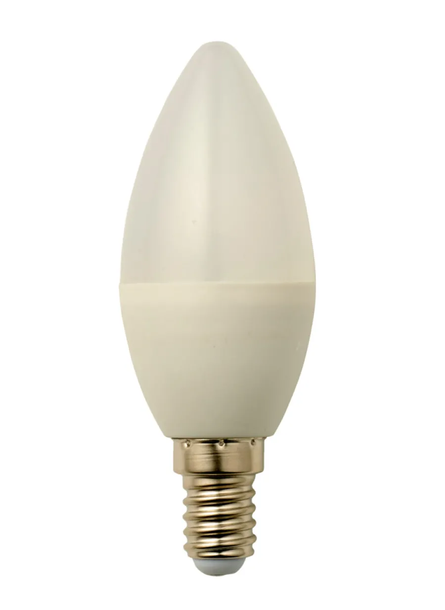 Led-Pærer|LED-sparepære kerte E14 6 W dæmpbar 2-pk.