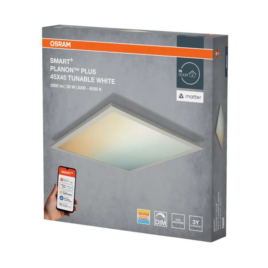 LEDVANCE Loftlamper|Smart Lamper|SMART+ Planon Plus LED-armatur