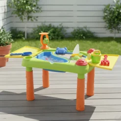 Ud & Leg® Legetøj|Legebord med låg 12 dele