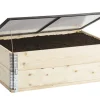 Garden® Planteborde & Højbede|Låg til højbedsramme sort 120 x 80 cm -