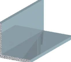 Profillister|Listeprofil alu 25 x 25 x 2000 mm