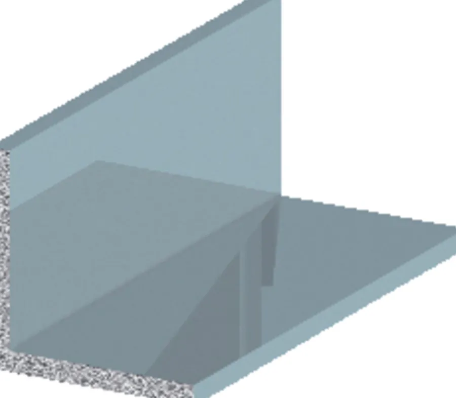 Profillister|Listeprofil alu 25 x 25 x 2000 mm
