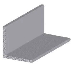 Profillister|Listeprofil alu 15 x 15 x 2000 mm
