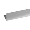 Profillister|Listeprofil sølv 25 x 25 x 1000 mm