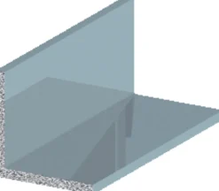 Profillister|Listeprofil sølv 15 x 15 x 1000 mm