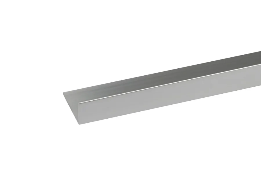 Profillister|Listeprofil sølv 15 x 30 x 2000 mm