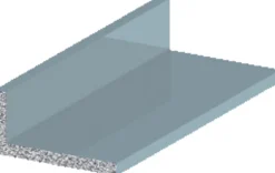 Profillister|Listeprofil sølv 10 x 15 x 2000 mm