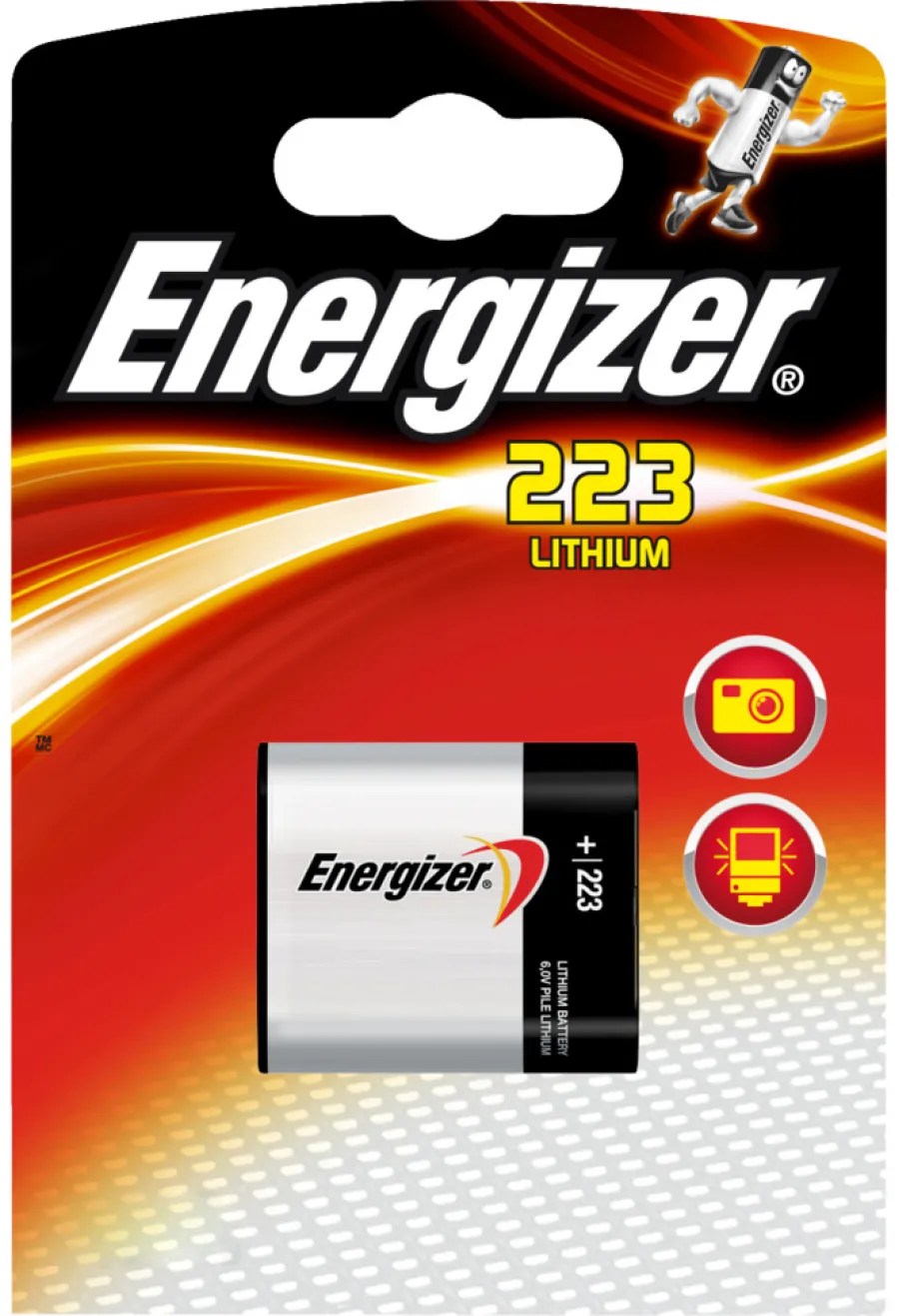Energizer Batterier|Lithium Photo 223-batteri 6 volt -