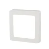 Lauritz Knudsen Tangenter & Rammer Til Stikkontakter|LK FUGA® designramme Base 63 1 modul hvid